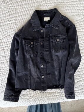 Wishlist Black Washed Denim Jacket